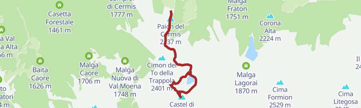 Route map: CermiSkyline